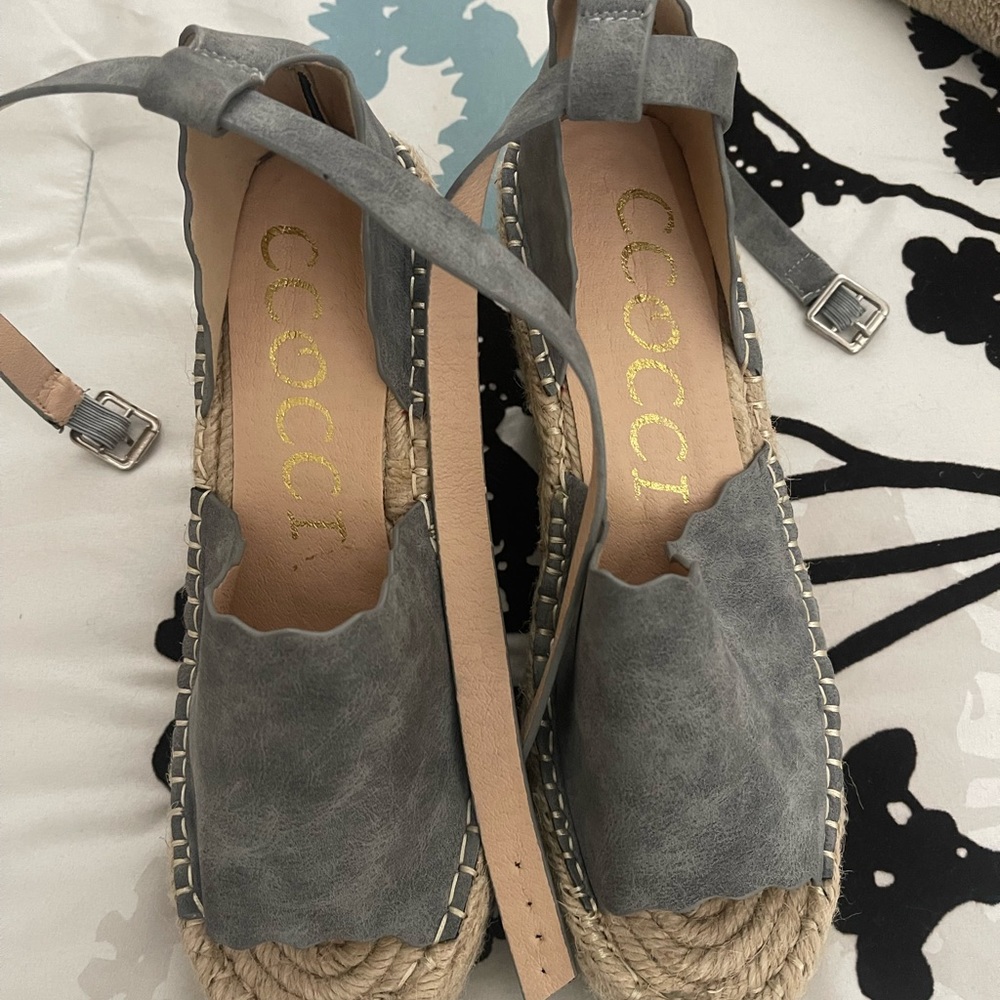 Ccocci Women’s Espadrille Wedge Sandals
